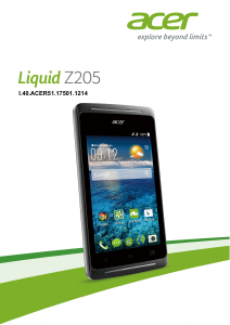 Panduan Acer Liquid Z205 Telepon Seluler