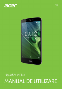 Manual Acer Liquid Zest Plus Telefon mobil