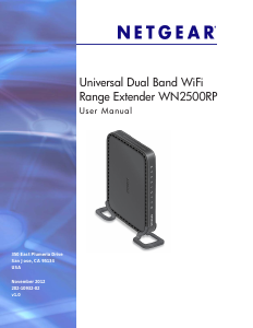 Handleiding Netgear WN2500RP Range extender