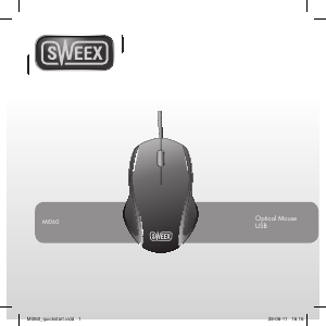 Руководство Sweex MI060 USB Мышь