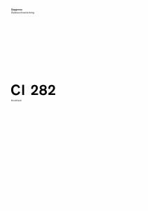 Bedienungsanleitung Gaggenau CI282102 Kochfeld
