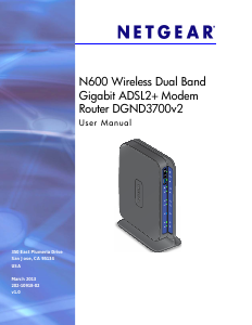 Manual Netgear DGND3700 Router