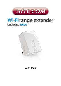 Manual Sitecom WLX-5000 Range Extender