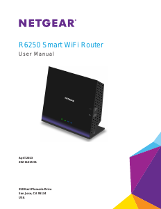 Manual Netgear R6250 Router