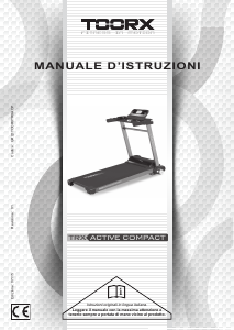 Manuale Toorx TRX Active Compact Tapis roulant