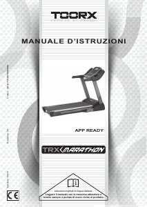 Manuale Toorx TRX Marathon Tapis roulant