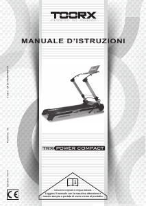 Manuale Toorx TRX Power Compact Tapis roulant