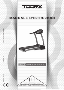 Manuale Toorx TRX Speed Trail Tapis roulant