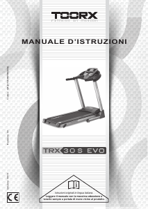 Manuale Toorx TRX-30 S Evo Tapis roulant