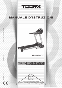 Manuale Toorx TRX-65 S Evo Tapis roulant