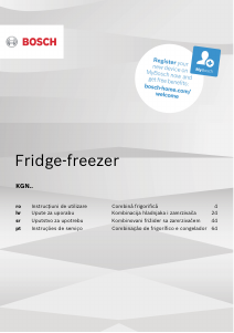 Manual Bosch KGN36XL306 Combina frigorifica