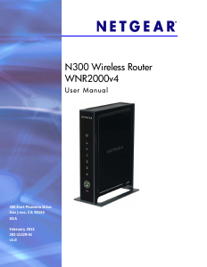 Manual Netgear WNR2000 Router