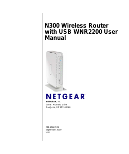 Manual Netgear WNR2200 Router