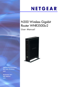 Manual Netgear WNR3500L Router