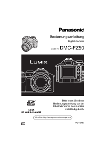 Bedienungsanleitung Panasonic DMC-FZ50 Lumix Digitalkamera