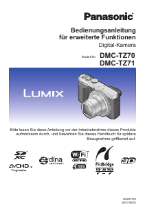 Bedienungsanleitung Panasonic DMC-TZ70 Lumix Digitalkamera