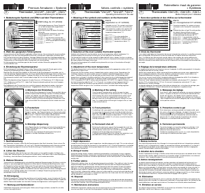 Manual Oventrop Uni L Thermostat