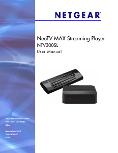 Handleiding Netgear NTV300SL NeoTV MAX Mediaspeler