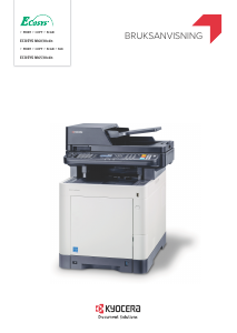 Bruksanvisning Kyocera M6030cdn ECOSYS Multifunktionsskrivare