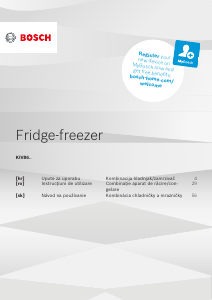 Manual Bosch KIV86SFF0 Combina frigorifica