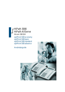Bruksanvisning HiPath optiPoint 500 advance Telefon