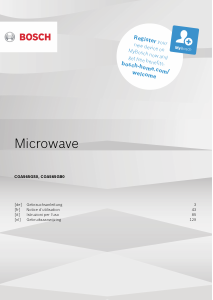 Handleiding Bosch COA565GS0 Magnetron