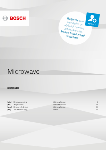 Brugsanvisning Bosch HMT75G451 Mikroovn