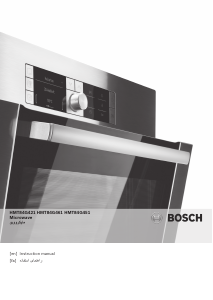 Manual Bosch HMT84G421 Microwave