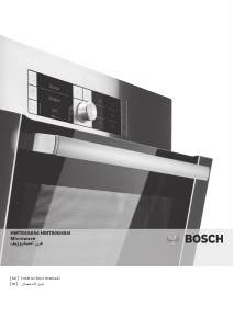 Manual Bosch HMT84G654 Microwave