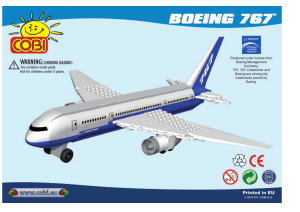 Bruksanvisning Cobi set 26260 Boeing 767