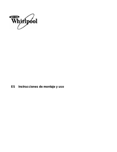 Manual de uso Whirlpool AKR 509 IX Campana extractora