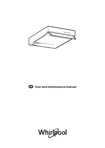 Manual Whirlpool WSLCSE 65 AS K Cooker Hood