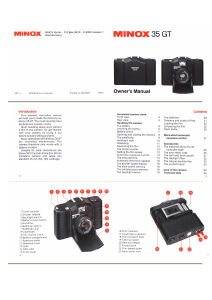 Handleiding Minox 35 GT Camera