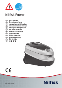 Bruksanvisning Nilfisk Power Eco Dammsugare