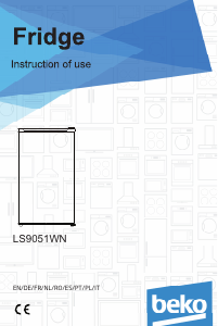 Manual de uso BEKO LS9051WN Refrigerador