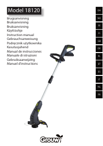 Bruksanvisning Grouw 18120 Grästrimmer