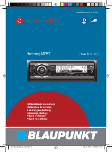 Brugsanvisning Blaupunkt Hamburg MP57 Bilradio