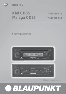 Brugsanvisning Blaupunkt Malaga CD25 Bilradio