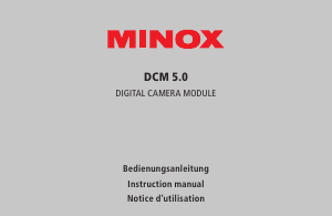 Bedienungsanleitung Minox DCM 5.0 Digitalkamera