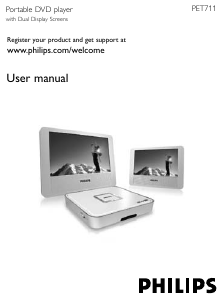 Manual Philips PET711 DVD Player