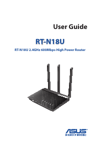 Handleiding Asus RT-N18U Router