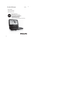 Manual de uso Philips PET702P Reproductor DVD