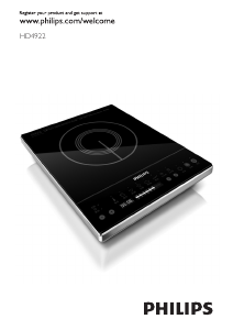 Manual Philips HD4922 Hob