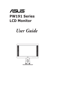 Manual Asus PW191 LCD Monitor