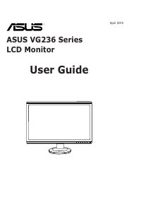 Manual Asus VG236 LCD Monitor