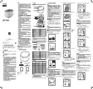 说明书 飞利浦 HD4536 电饭锅