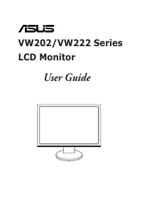 Manual Asus VW222 LCD Monitor