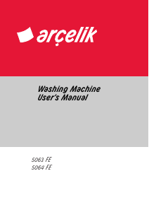 Handleiding Arçelik 5063 FE Wasmachine