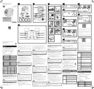 Руководство Philips HD3133 Рисоварка
