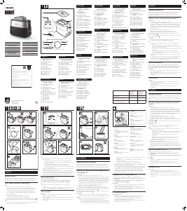 Manual Philips HD2519 Prăjitor de pâine